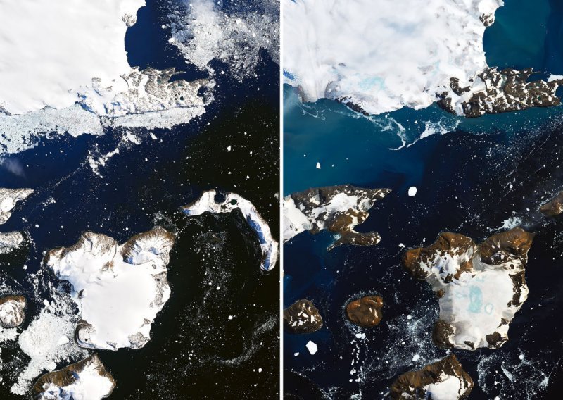 Ljeto na Južnom polu: NASA-ine fotografije otkrivaju zabrinjavajuće otapanje leda na Antarktici