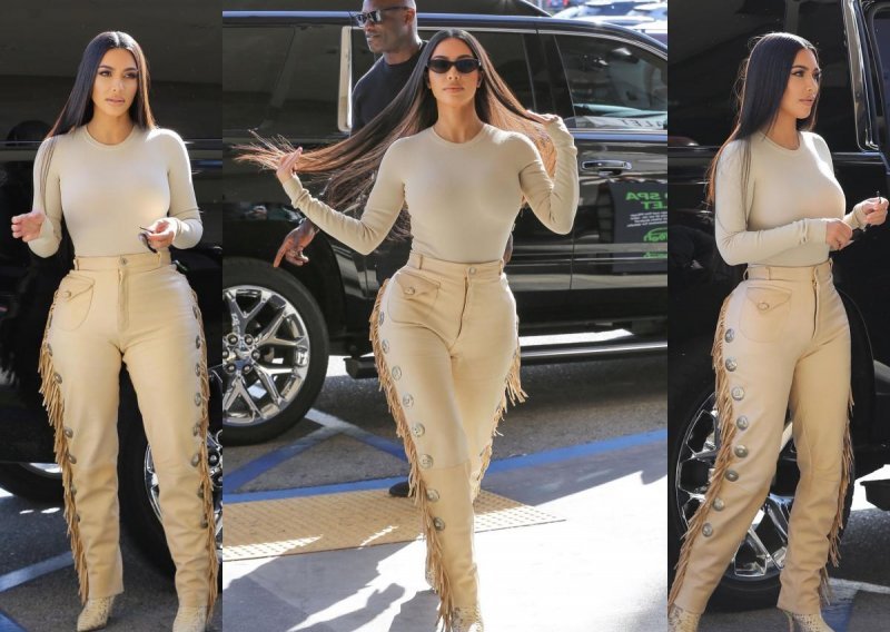 Kim Kardashian u stajlingu koji ne bismo predložili ni najgorem neprijatelju