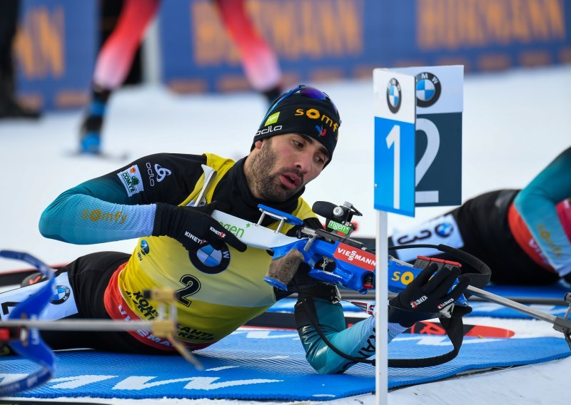 Legendarni biatlonac Martin Fourcade slavio u zadnjoj utrci u karijeri, ali je za 'dlaku' ostao bez najvećeg trofeja sezone