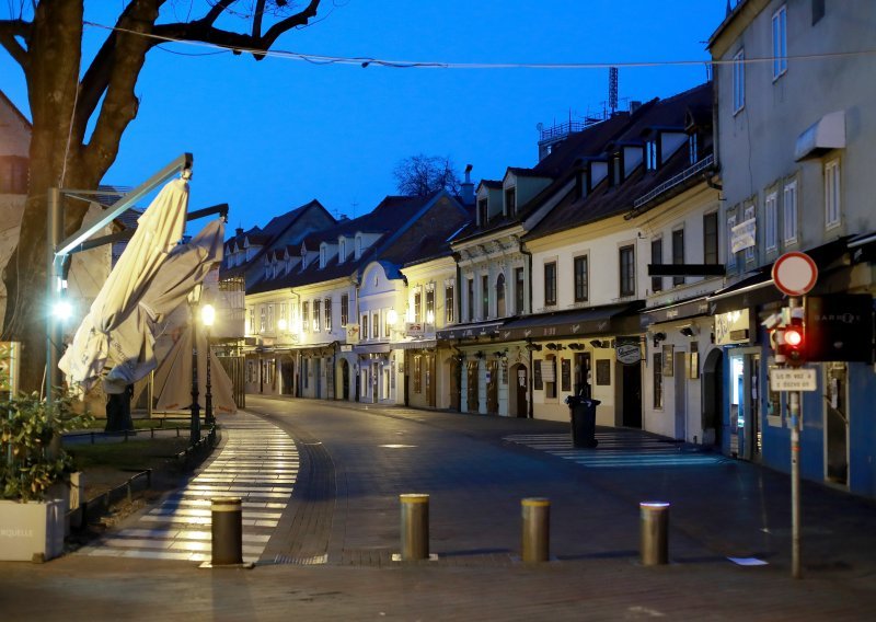 Sablasni prizori: Centar Zagreba nikada nije bio prazniji