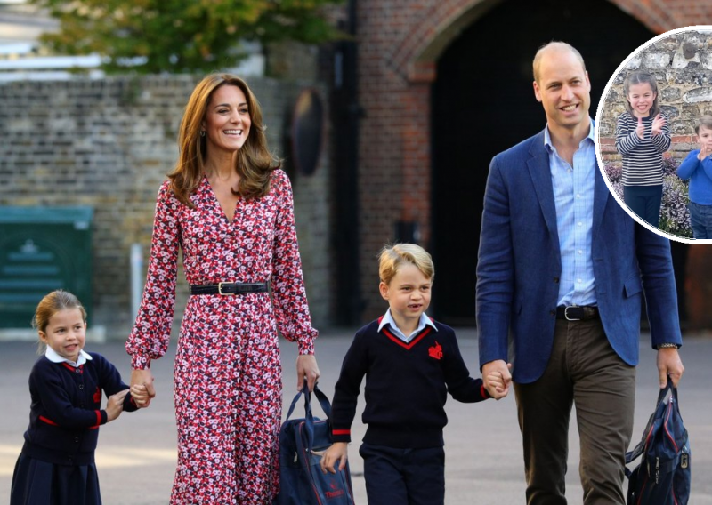 Nastava od doma: Jedini fokus Kate Middleton sada je troje dječice, a rukave je zasukao i suprug, princ William