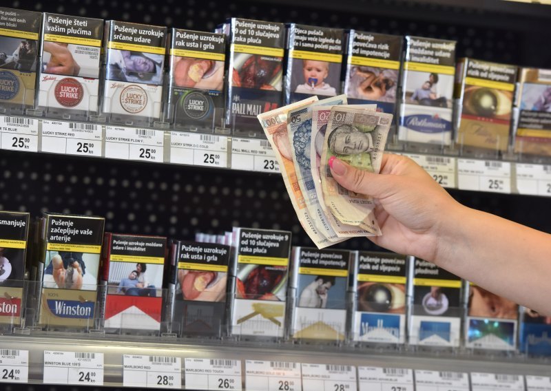 Većina marki cigareta od danas skuplja za dvije kune