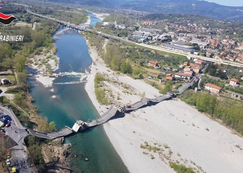 U Italiji se srušio most kod Aulle i upozorio na katastrofalno stanje cestovne mreže