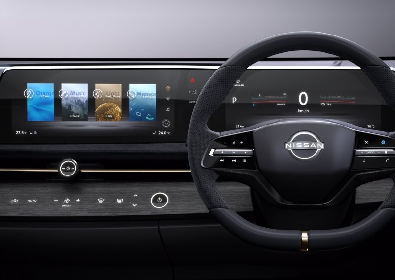 Nissan je rekao 'ne' tabletu: 'Valni' zaslon prava je inovacija