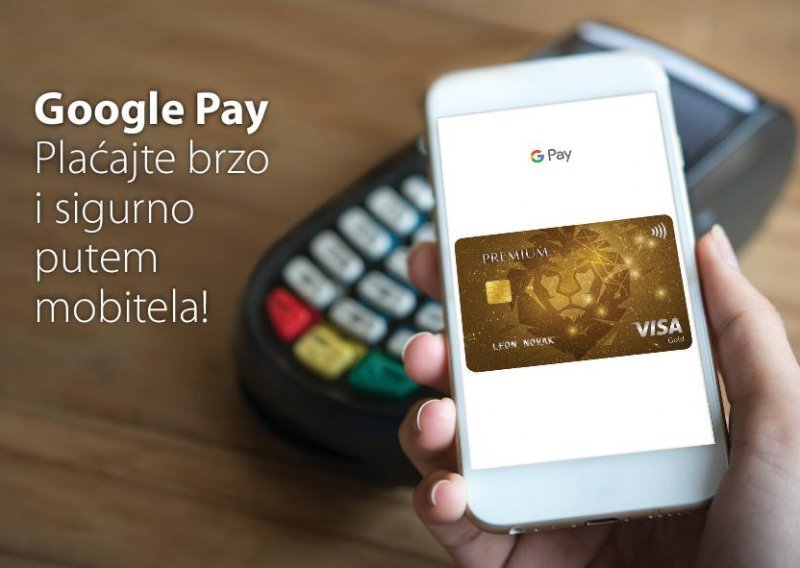 Google Pay od sada dostupan korisnicima Premium Visa kartica