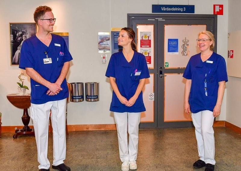 Humanost na djelu: Švedska princeza Sofia u jeku pandemije odlučila volontirati u bolnici