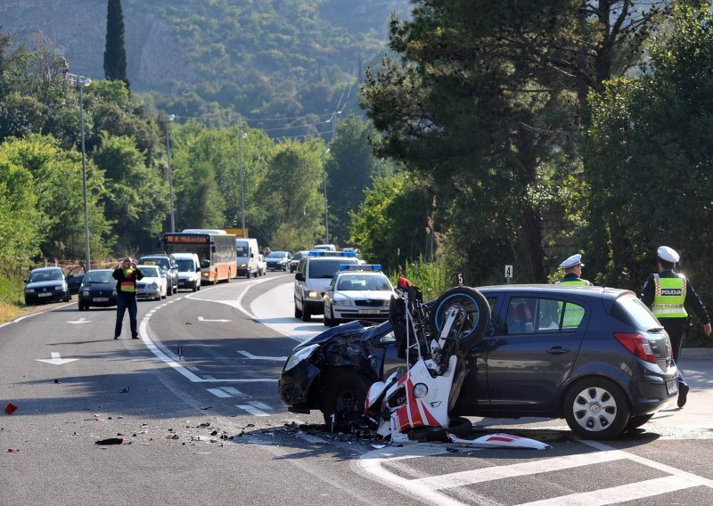 U Rijeci dubrovačkoj poginuo motociklist