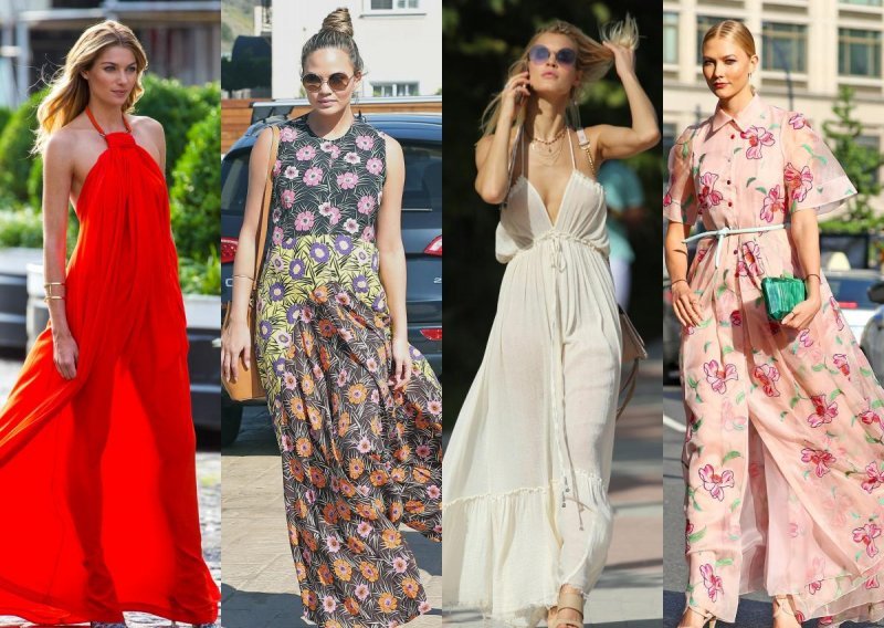Pronađite modnu inspiraciju: Evo kako slavne ljepotice nose maksi haljine