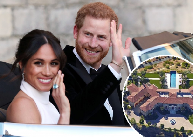 Konačno su se smjestili: Meghan Markle i princ Harry uselili u luksuzni dom holivudskog mogula vrijedan 126 milijuna kuna