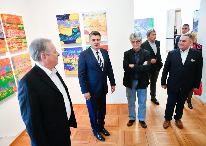 Nakon tridesetak godina, Zoran Milanović posjetio Modernu galeriju