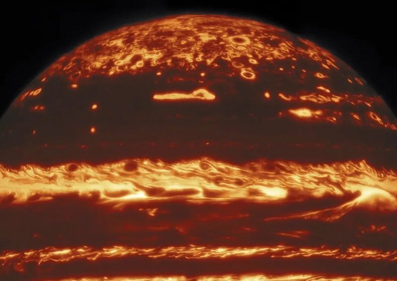 Astronomi imaju nevjerojatne nove slike Jupitera, otkrili tajnu Velike crvene pjege