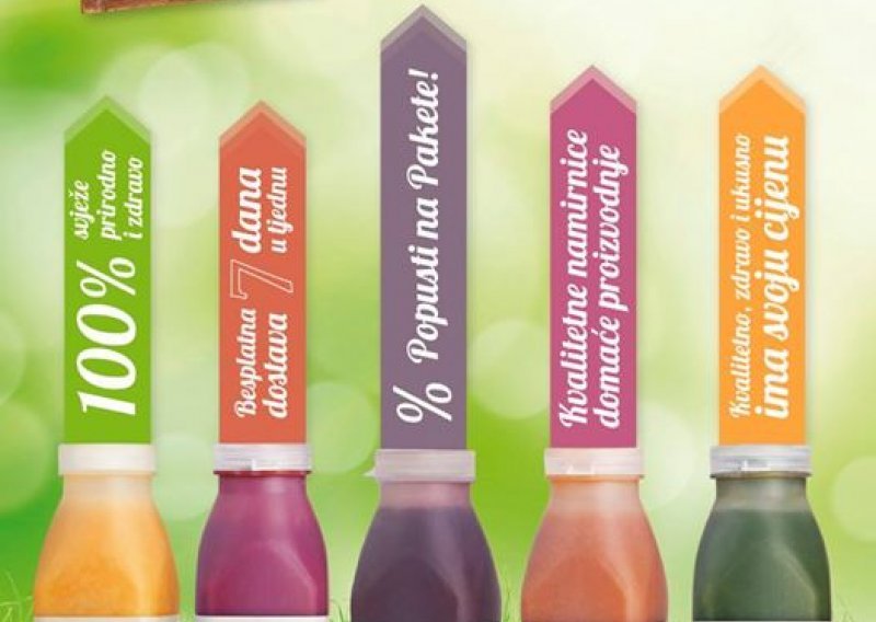 Projekt Green2Go besplatno dostavlja smoothie sokove