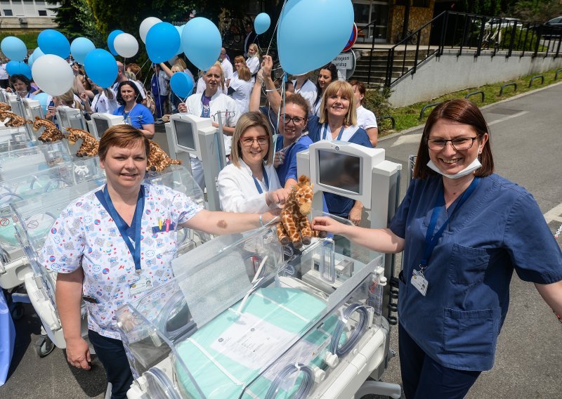 Navijači Dinama u Petrovu bolnicu dopremili 11 inkubatora