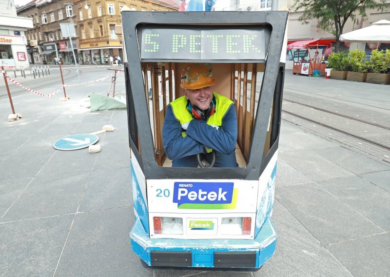 [VIDEO/FOTO] Renato Petek 'otvorio radove' na zagrebačkom U-Bahnu