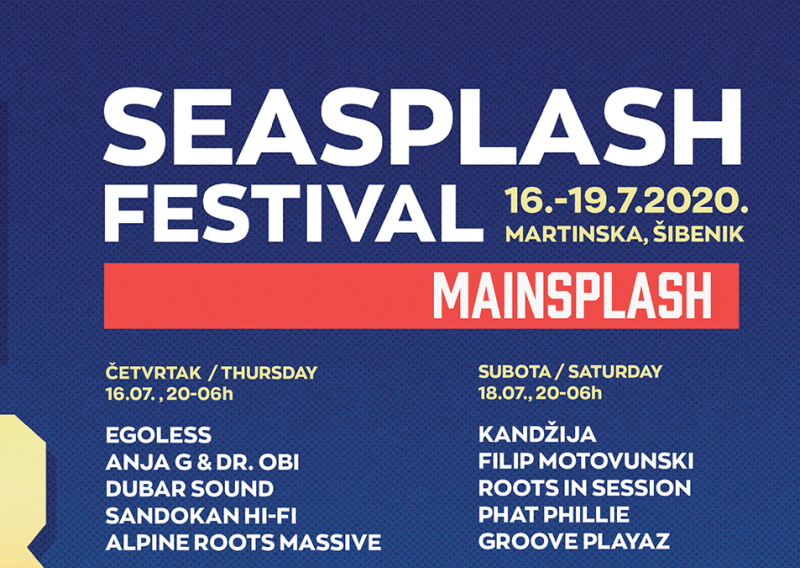 Novi izvođači zaključili raspored nastupa Seasplash - Corona Dance - festivala