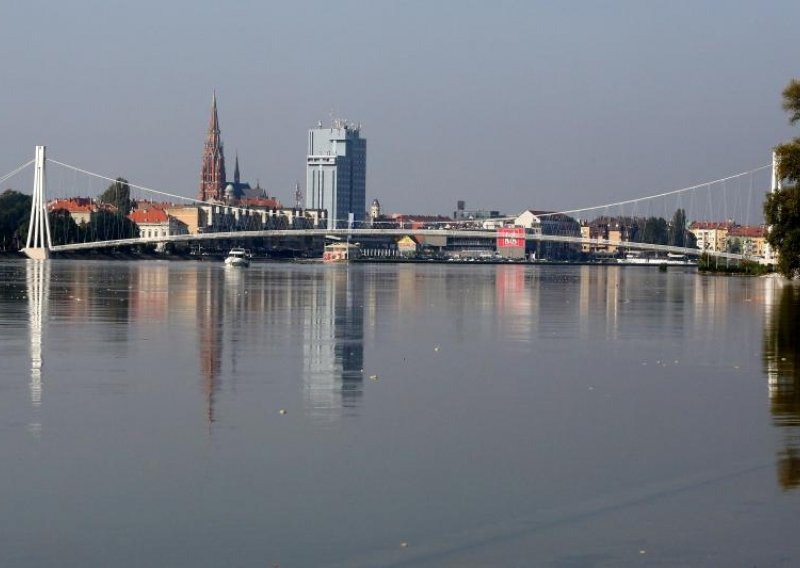 Osijek je spreman za dolazak vodenog vala