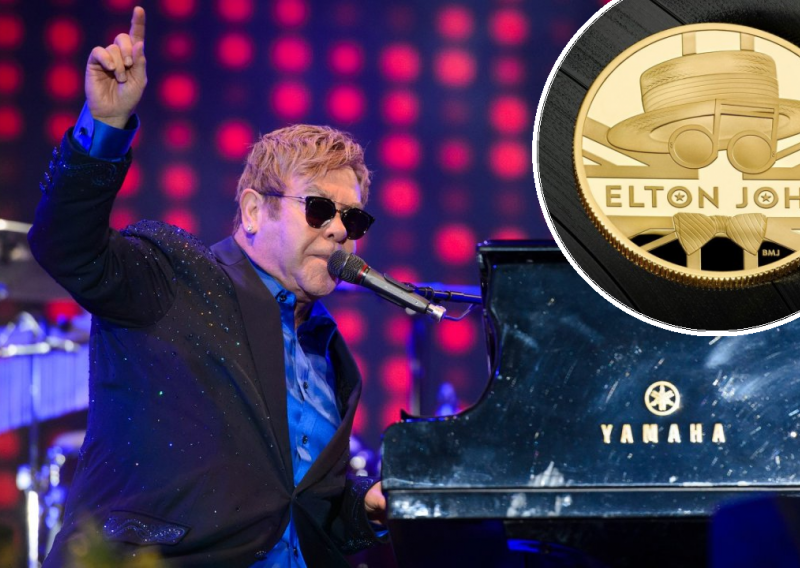 Britanska kraljevska kovačnica odala počast Eltonu Johnu