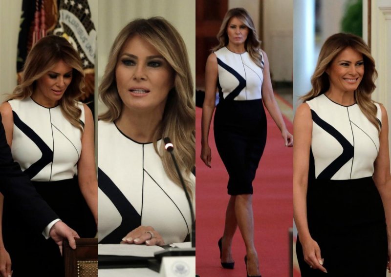 Melania Trump iz ormara izvukla haljinu staru dvije godine i ponosno istaknula figuru