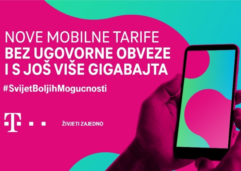Hrvatski Telekom uvodi nove pretplatničke tarife bez ugovorne obveze s brojnim pogodnostima