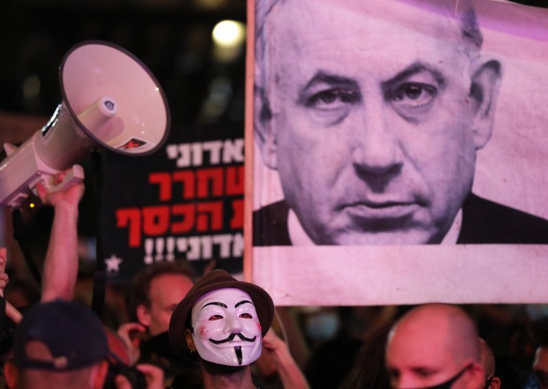 Više od 10 tisuća Izraelaca prosvjedovalo protiv ekonomske politike premijera Netanyahua u koronakrizi