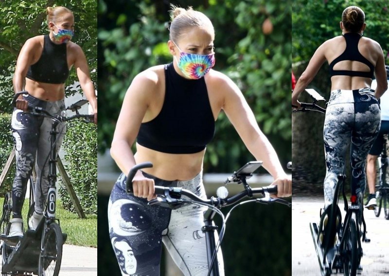 Ovaj se trening itekako isplatio: Jennifer Lopez održava formu na neobičnom biciklu od 25 tisuća kuna