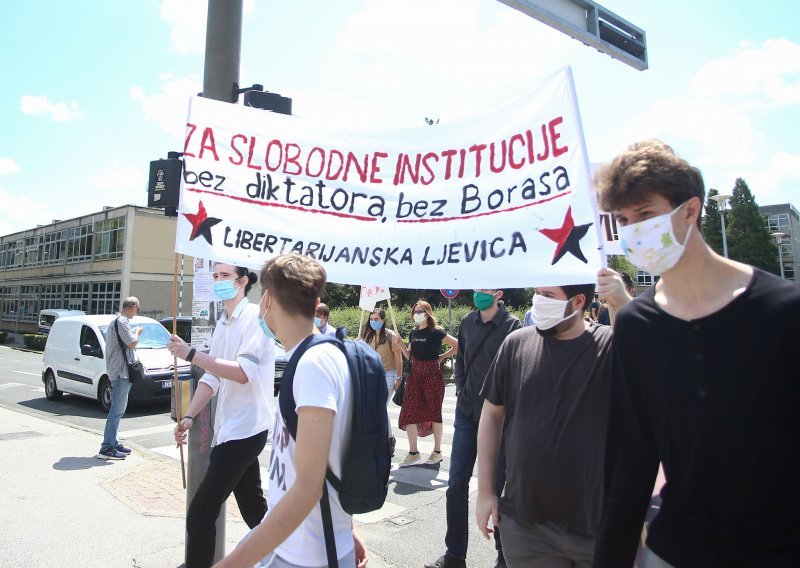 Sindikat: Pozivanje na autonomiju Sveučilišta pokriće za Borasovu samovolju