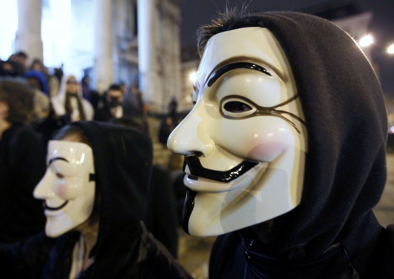Anonymous napao britanski MUP