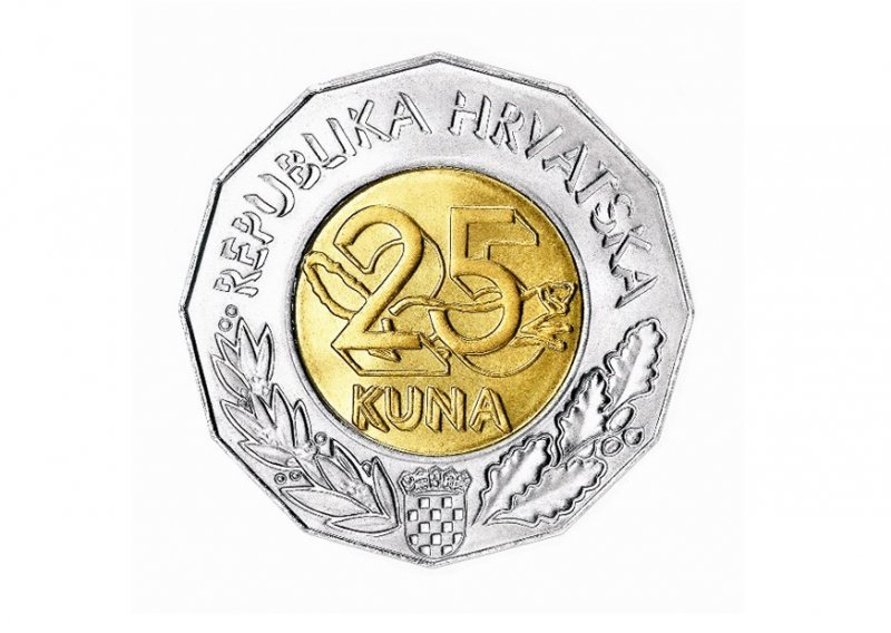 HNB 1. srpnja pušta novu kovanicu od 25 kuna