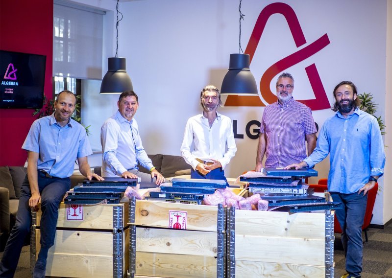 Nordic Computer i Hrvatski Telekom donirali Algebri mrežnu opremu, vrijednosti veće od 100.000 eura