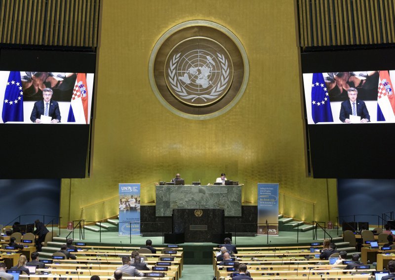 Veleposlanik Izraela u UN-u napustio dvoranu tijekom Erdoganovog obraćanja