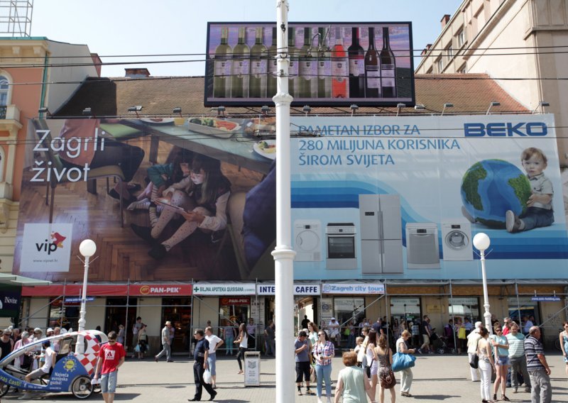 Bandić ukida reklame u centru Zagreba