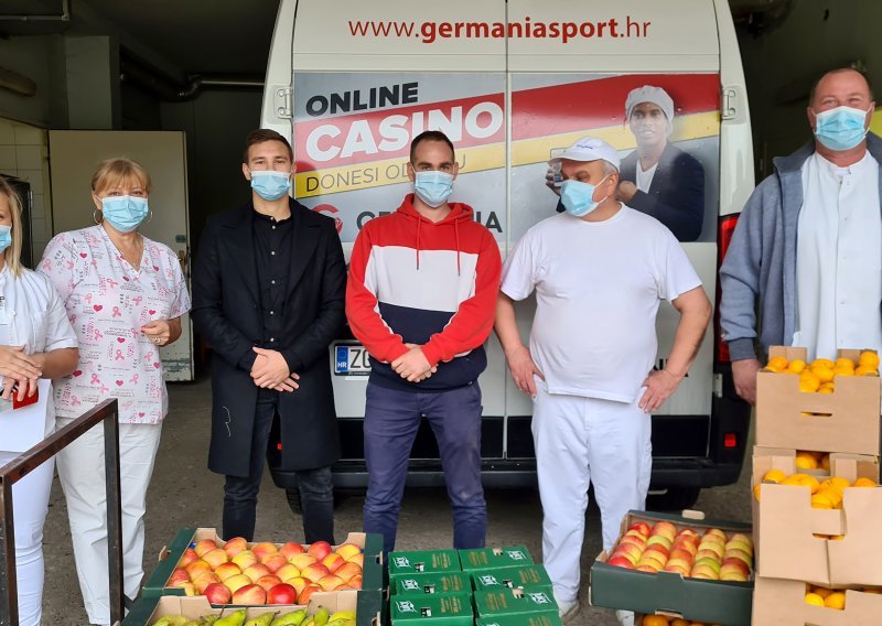 Germania donirala svježe voće i sokove liječnicima i medicinskom osoblju u Vinkovcima i Zadru