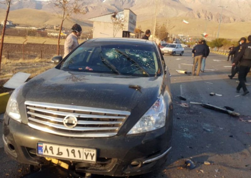 Na iranskog znanstvenik izvršen je atentat mitraljezom na daljinsko upravljanje
