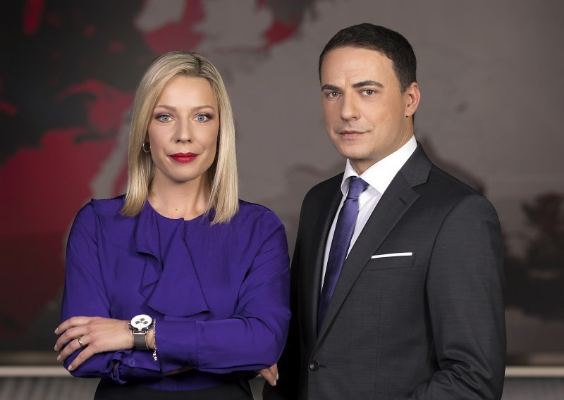 Osvježenje na ekranu: Damira Gregoret i Adrian De Vrgna novi su voditeljski par informativne emisije 'RTL Danas'