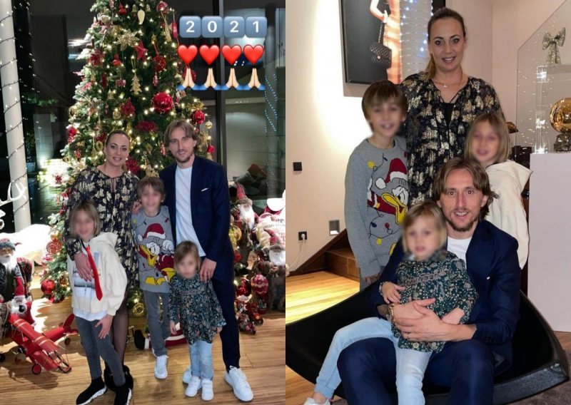Luka Modrić dočekao 2021. u svom luksuznom domu u Madridu i to u najboljem društvu