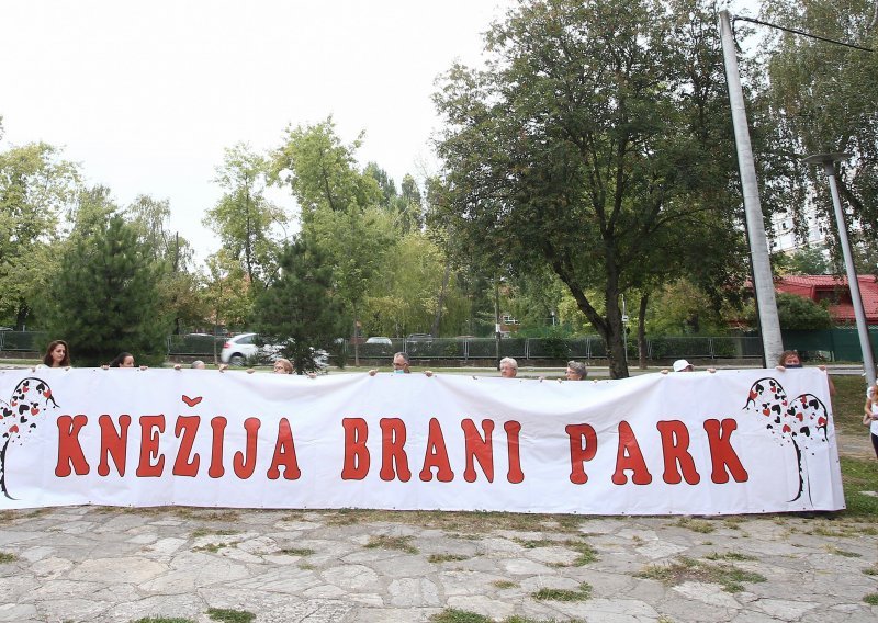 Inicijativa izvijestila: Građanke i građani Knežije obranili su park!