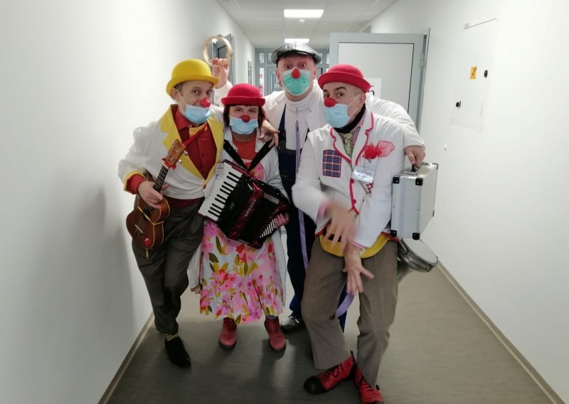 CRVENI NOSOVI klaunovidoktori osnažuju osmijeh u Sisačko-moslavačkoj županiji