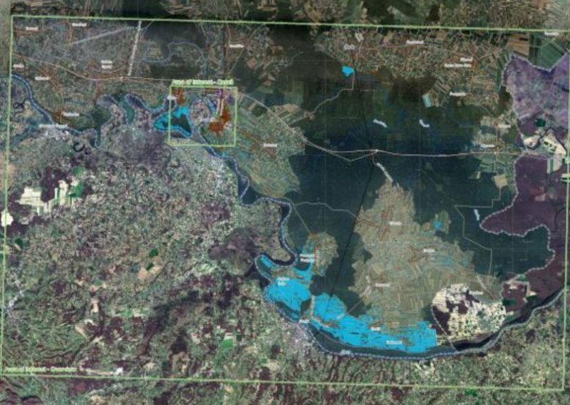 Sateliti snimili detalje poplava u Slavoniji!