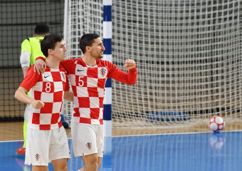 Hrvatska futsal reprezentacija nastavila uvjerljivo marširati kroz kvalifikacije za Euro 2022.