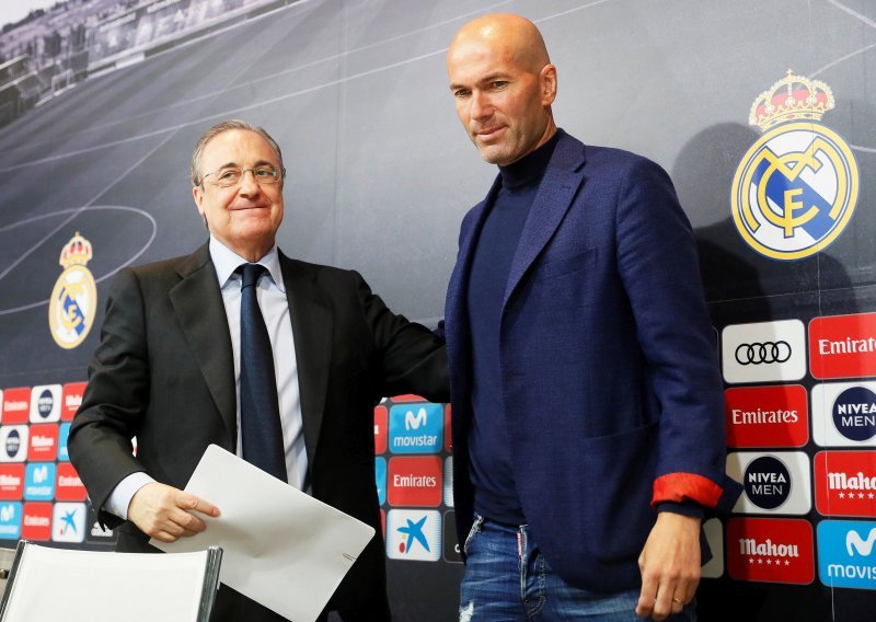 [FOTO] Prvi čovjek Reala Florentino Perez nije izdržao do izlaska iz samoizolacije i povratka u klub, već je nazvao Zinedinea Zidanea...