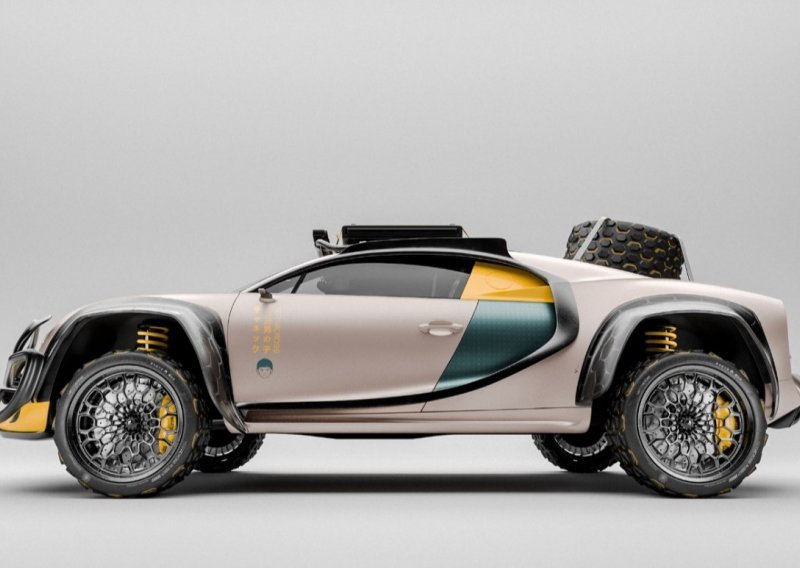 [FOTO] Bugatti Chiron Terracross: Od hiperautomobila nastao hiperterenac s motorom W16 i 1500 KS