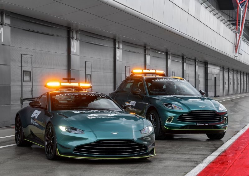 [FOTO] I Aston Martin će imat sigurnosne automobile u Formuli 1; Vantage i DBX će brinut za sigurnost F1 pilota
