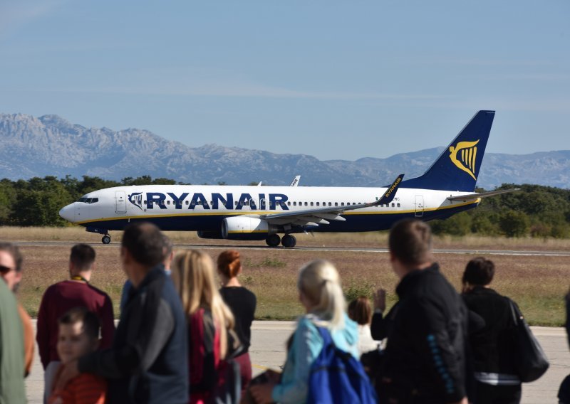 Ryanair u Zadru otvara ljetnu bazu i uvodi 37 linija od srpnja do kraja listopada