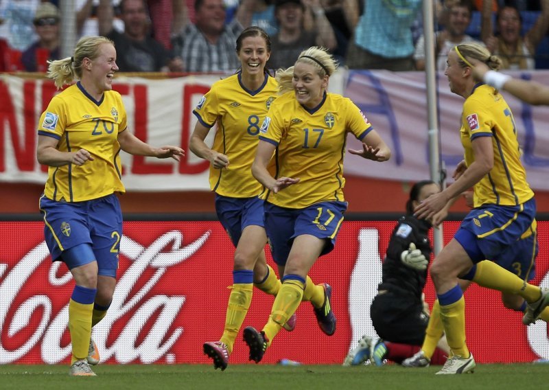 Švedske nogometašice treće na svijetu