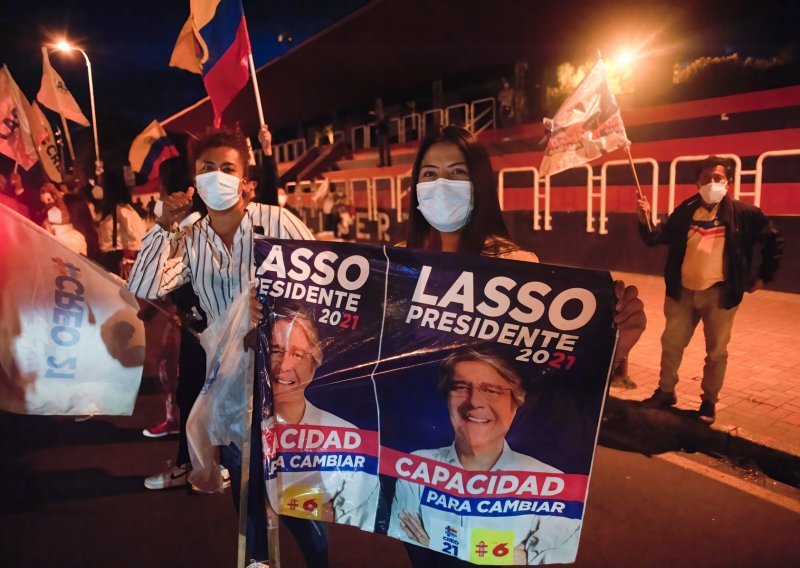 Bankar Guillermo Lasso pobijedio u drugom krugu predsjedničkih izbora u Ekvadoru