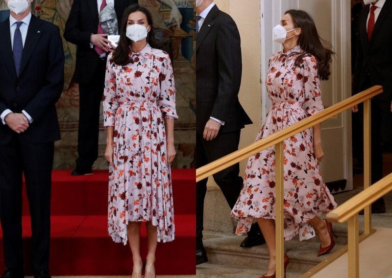 Lijepa kraljica ponovno reciklira: Ona je dokaz da se ovu haljinu uvijek isplati imati u ormaru