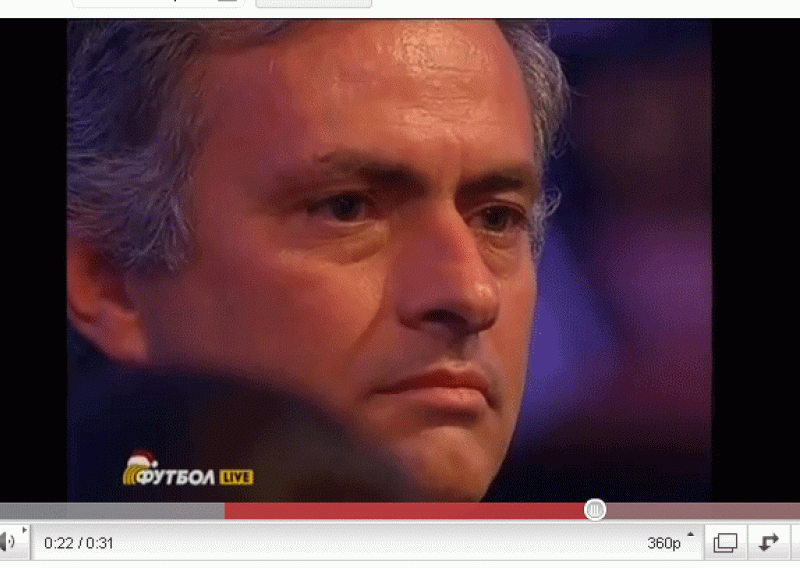 Pogledajte Mourinha u suzama