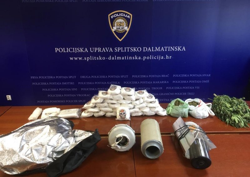 [VIDEO] Najveća zapljena amfetamina u Hrvatskoj do sada, policija otkrila čak 35 kilograma droge