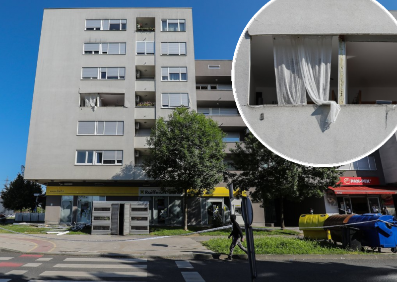 Eksplozija na zagrebačkom Laništu, jedna osoba odvezena u bolnicu: Zgrada vidno oštećena, starije osobe i djeca zbrinuti