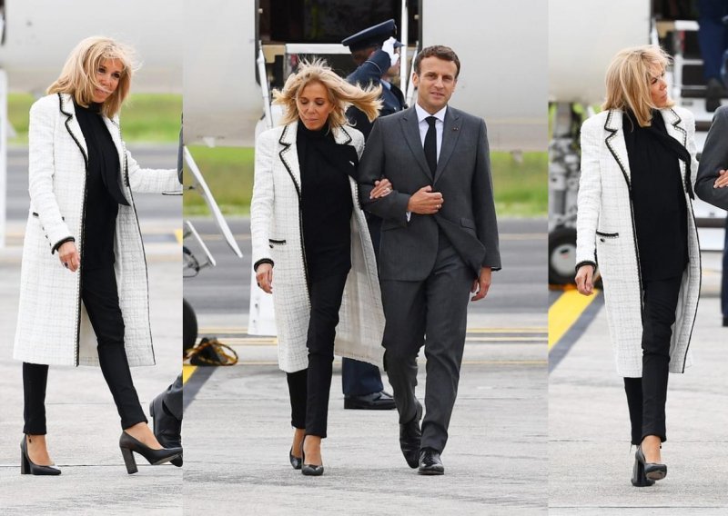 Dolazak sa stilom: Brigitte Macron pohvalila se novim modelom kaputa iz svoje impresivne kolekcije